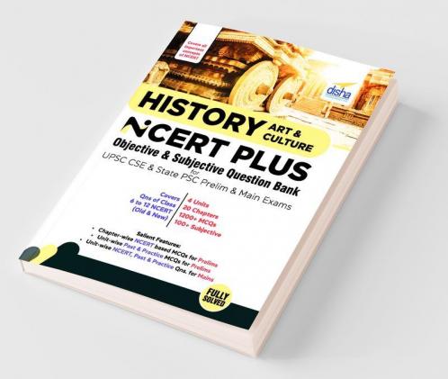 Buy History Art & Culture NCERT PLUS Objective & Subjective Question ...