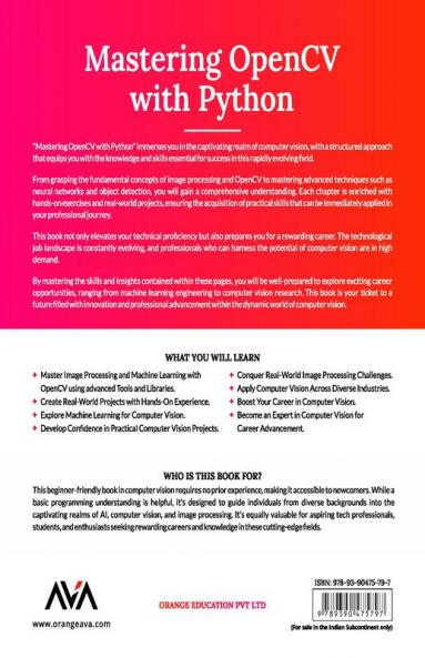 Buy Mastering OpenCV with Python Book Online at Best Price | Bookscape