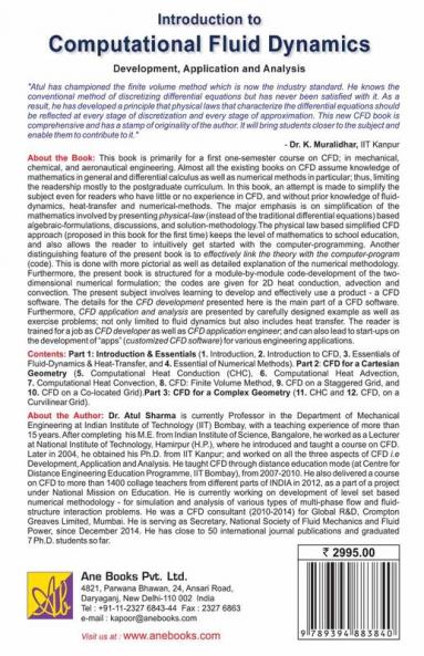 Buy Introduction to Computational Fluid Dynamics Book Online at Best ...