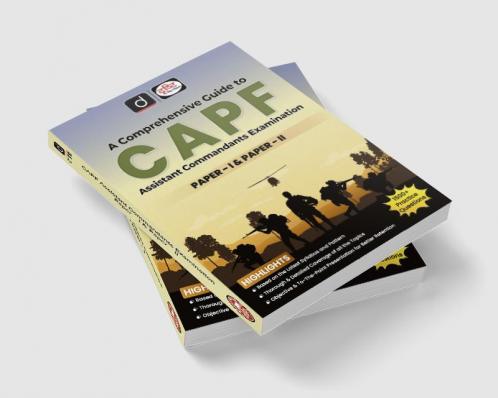 Buy Comprehensive Guide to CAPF: Assistant Commandants Examination ...