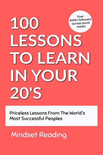 Buy 100 Lessons To Learn In Your 20s