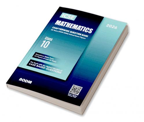Icse Math Pyq Buy ICSE Class 10 Mathematics Chapterwise Previous Year Question Bank ...