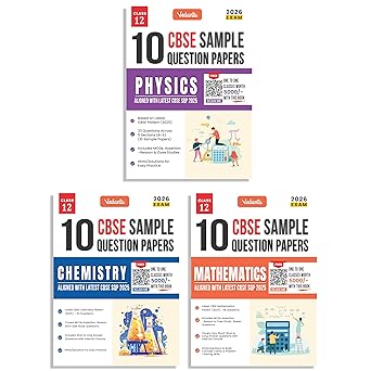 Buy Vedantu CBSE Class 12 PCM Sample Question Papers 2026 Exam Combo ...