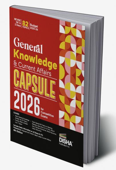 Buy Disha's General Knowledge & Current Affairs Capsule 2026 for ...