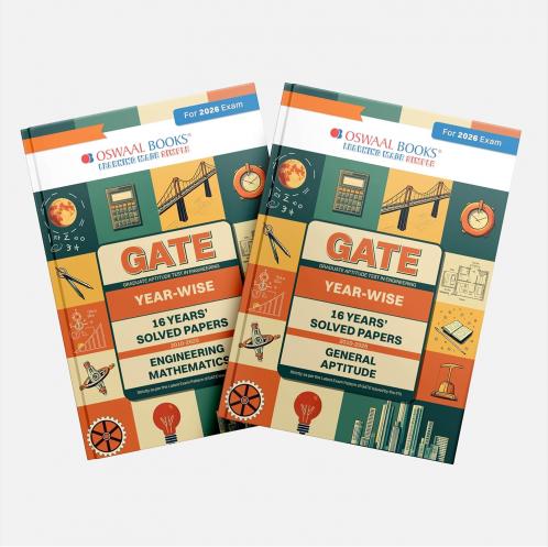 Buy GATE 16 Years' Solved Papers Year-wise 2010 to 2025 (Set of 2 Books ...