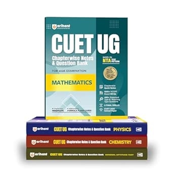 Buy Arihant CUET UG 2026 PCM + General Aptitude Combo | Physics ...