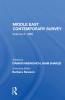 Middle East Contemporary Survey Volume X 1986