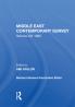 Middle East Contemporary Survey Volume Xvi 1992