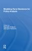 Modeling Farm Decisions For Policy Analysis