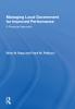 Managing Local Government for Improved Performance
