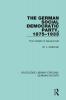 German Social Democratic Party 1875-1933