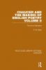 Chaucer and the Making of English Poetry Volume 2