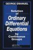 Solution of Ordinary Differential Equations by Continuous Groups