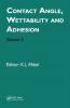 Contact Angle Wettability and Adhesion Volume 3