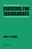 Statistics for Toxicologists