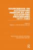 Sourcebook on Accounting Principles and Accounting Procedures 1917-1953