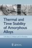 Thermal and Time Stability of Amorphous Alloys
