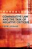 Comparative Law and the Task of Negative Critique