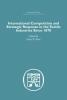 International Competition and Strategic Response in the Textile Industries SInce 1870
