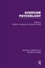 Exercise Psychology: Critical Concepts 4 vols