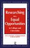 Researching into Equal Opportunities in Colleges and Universities