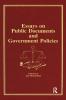 Essays on Public Documents and Government Policies