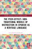 Peer-Effect: Non-Traditional Models of Instruction in Spanish as a Heritage Language