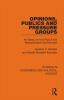 Opinions Publics and Pressure Groups