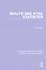 Health and Vital Statistics