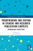 Proofreading and Editing in Student and Research Publication Contexts