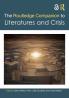 Routledge Companion to Literatures and Crisis