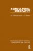 Agricultural Geography