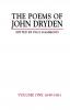 Poems of John Dryden: Volume One