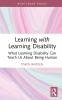 Learning with Learning Disability