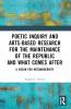 Poetic Inquiry and Arts-Based Research for the Maintenance of the Republic and What Comes After