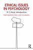 Ethical Issues in Psychology