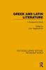 Greek and Latin Literature