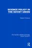 Science Policy in the Soviet Union