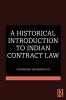 Historical Introduction to Indian Contract Law