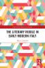 Literary Riddle in Early Modern Italy
