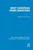 West European Prime Ministers