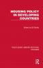 Housing Policy in Developing Countries