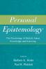 Personal Epistemology