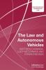 Law and Autonomous Vehicles