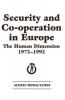 Security and Co-operation in Europe