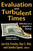 Evaluation and Turbulent Times