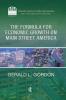 Formula for Economic Growth on Main Street America