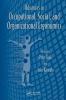 Advances in Occupational Social and Organizational Ergonomics