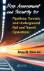 Risk Assessment and Security for Pipelines Tunnels and Underground Rail and Transit Operations