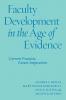 Faculty Development in the Age of Evidence